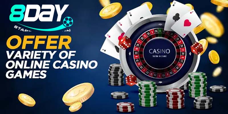 Chính sách khuyến mãi hấp dẫn tại casino 8day