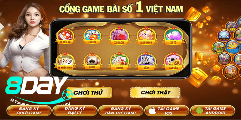 Tại sao game bài đổi thưởng 8day thu hút game thủ?